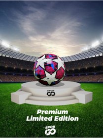Resim Genel Markalar Mor Ucl Yıldızlı Futbol Topu 1.kalite Maç Topu(liglere Uygun) Suni / Gerçek Çim 5 Numara Şampiyonla 