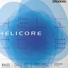 Resim D'Addario H610 Helicore 3/4 Kontrbas Teli 