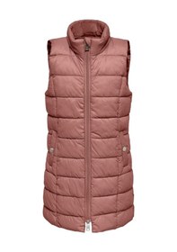 Resim Only Kogzulu Long Highneck Waıstcoat Otw Kız Çocuk Kırmızı Yelek - 15253854 