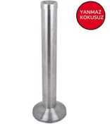 Resim Maxiflow Paslanmaz Çelik Ss304 Boru Tipi Küllük Çap 10,5 Yükseklik 83 Cm 