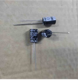 Resim B43821a5105m 1mf 450v 8x11.5 Elko Kondansatör 50 Adet 