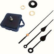 Resim 1 Set DIY Duvar Saati Aksesuarları Sessiz Asılı Saat Hareketi Ev Saati Asılı Saat Yaratıcı Saat Aşk Saati İbreleri 