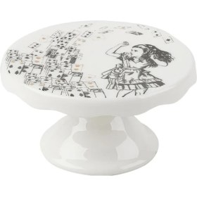 Resim Mikasa x V&a Alice In Wonderland Porselen 10CM 2li Kek, Pasta Standı 