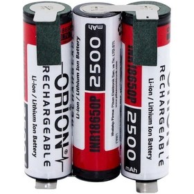 Resim Orion 18650 12V 2500 Mah 25A 3S li-Ion Şarjlı Matkap Pili 