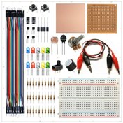 Resim Set1 Breadboard Temel Elektronik Eğitim Seti 