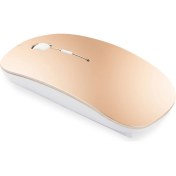 Resim Blueleskyy Surface Go Pro x Şarj Edilebilir Için Kablosuz Bluetooth Fare (Altın) (Yurt Dışından) 