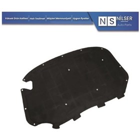 Resim Skoda Süper B Motor Kaput İzolasyonu-İzolatörü 2009-2013 (KEÇESİ) 