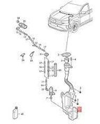Resim VAG / ORJINAL 2G7955453 | Volkswagen Taigo Cam Silecek Su Deposu Orijinal 