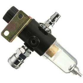 Resim Ebitda 1/4 Hava Kompresörü Filtre Su Ayırıcı & Basınç Regülatör Seti 130psı 