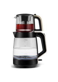 Resim Karaca Glass Tea Xl 2 In 1 Cam Su Isıtıcı & Çay Makinesi 