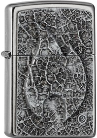 Resim Zippo Pl 207 Zippo Flame Leaf Çakmak 