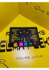 Resim 3d Pacman Motor Pleksi Plakalık 