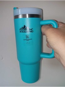 Resim North Pasific Pipetli Bardak Termos, Mug Termos, Kulplu Termos, Pipetli+Kulplu Bardak Termos, 900 Ml 