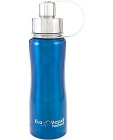 Resim Eco Vessel Üçlü Yalıtımlı Vidalı Başlık Termos 0.75 L Turkuaz 