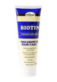 Resim Difeel Biotin İnce ve Yavaş Uzayan Saçlara Özel Saç Maskesi 236ML 
