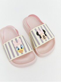 Resim LC Waikiki LCW STEPS Pembe Minnie Mouse Baskılı Kız Çocuk Terlik 
