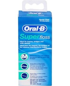 Resim Oral-B Super Floss Diş İpi 