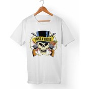 Resim Guns N Roses Çocuk Beyaz T-Shirt 