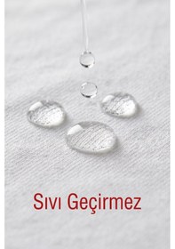 Resim Cennet Yatak Cottonsafe Tek Kişilik Sıvı Geçirmez Alez Full Kenar Lastikli Pamuk Yüzey Terletmez Beyaz 
