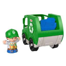 Resim Fisher Price Little People Araçlar Geri Dönüşüm Kamyonu GGT33-GMJ17 