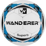 Resim Wanderer Super B Dikişli 5 No Futbol Topu Mavi 