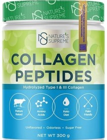 Resim Natures Supreme Collagen Peptides Powder 300 Gr Aromasız 