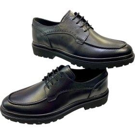 Resim Sula Erkek Bağcıklı Iç ve Dış Yüzey Deri Poli TABAN-101-SİYAH 