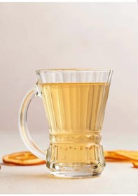 Resim Lav Venüs Kulplu Çay Bardak - 6 Lı Kulplu Çay Bardağı 