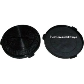 Resim Arçelik Beko Adt 62640 ( B / G / S ) Davlumbaz Karbon Filtre 9178001629 