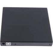 Resim Flameer Usb2.0 Brülör Harici Okuyucu CD Rom Player Optik Sürücü Siyah (Yurt Dışından) 