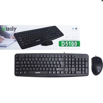İzoly D5100 Usb Kablolu Q Klavye Mouse Set