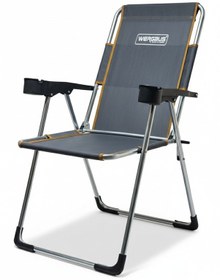 Resim Wergaus Kamp Ve Plaj Sandalyesi Açık Gri 