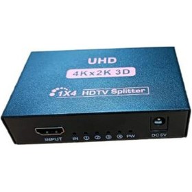 Resim Taplin 4 Port Hdmi Çoğaltıcı 4k Hdmı Splitter 1 Giriş 4 Çıkış Hdmi Çoklayıcı 4 Ekran Full Ultra Hd 