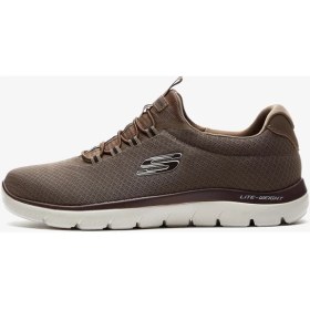 Resim Skechers Summits Erkek Kahverengi Sneaker 52811TK KHK 