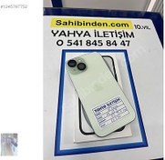 Resim Apple iPhone 15 İkinci El YD | 128 GB | Yeşil İkinci El IPHONE 15 128 NOKTA HATASIZ pil 97