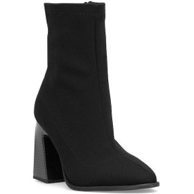 Resim Beety 25bk168.1503 Kadın Topuklu Bot Siyah Siyah 