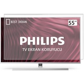 Resim Philips Uyumlu 55pml9308 Tv Ekran Koruyucu - Philips Uyumlu 55" İnç 139 Cm Ekran Koruyucu 55pml9308 /12 Hoparlorlu 