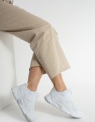 Resim Getcho Marten Beyaz Kadın Spor Ayakkabı Kalın Taban Nefes Alabilir Yüzey Günlük Yürüyüş Için Rahat Sneaker 