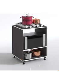 Resim Kenzlife ocak dolabı nermin gri 85*70*60 XLARGE hazır mutfak klasik setüstü ocak için sabit tabla 