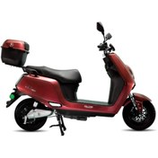 Resim Falcon Leo 6800 Elektrikli Motosiklet 6 Akülü - Rose 