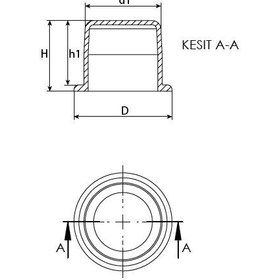 Resim Delik İçi Yumuşak Tapa 