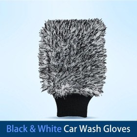 Resim Araba Yıkama Mikrofiber Tekerlekler Fırça Kaymaz Ultra Yumuşak 1 