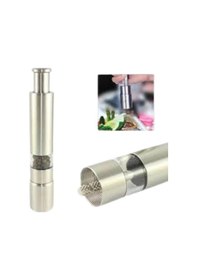 Resim Tuz Ve Kararbiber Öğütücü - Şeffaf Akrilik Hazne Çok Renkli 