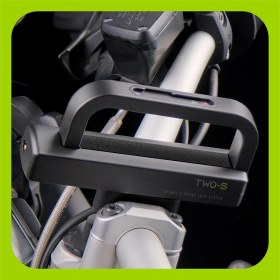 Resim Two-S Hp Lock / Kask Kilidi & Telefon Tutucu + Kask Kılıfı (Siyah) 