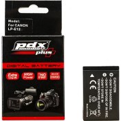 Resim Pdx Canon LPE12 Batarya Pil 1300mAh 100D, EOS M50, EOS M100 ve POWERSHOT SX70 HS 