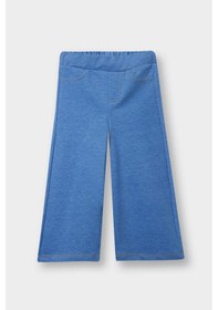 Resim Defacto Wide Leg Jean Görünümlü Mavi Kız Bebek Pantolon F3780a5/be394 Mavi 