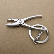 Resim Dayanıklı Metal Anahtarlık Aracı - Ayarlanabilir Anahtar ve Pense Kombinasyonu, Dekoratif Kolye ile, Mekanik İşlem için Ev DIY Projeleri, Güvenli Kilitleme Mekanizması, Ev İyileştirme Aksesuarı | Fonksiyonel Anahtarlık | Sağlam Metal İnşaat 