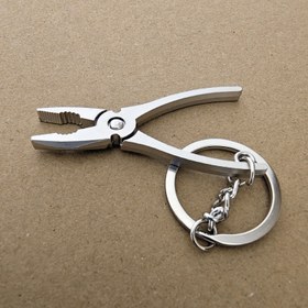 Resim Dayanıklı Metal Anahtarlık Aracı - Ayarlanabilir Anahtar ve Pense Kombinasyonu, Dekoratif Kolye ile, Mekanik İşlem için Ev DIY Projeleri, Güvenli Kilitleme Mekanizması, Ev İyileştirme Aksesuarı | Fonksiyonel Anahtarlık | Sağlam Metal İnşaat 