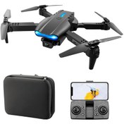 Resim Honmex 4k Kamera 3 Yönlü Engellere Kaçınma Özelliği Folding Drone - İz Uçuşu, Tek Tuşlu Kalkış/iniş Ve El İfadesi Fotoğraf Çekimi Siyah, Tek Batarya 