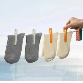 Resim Çok Amaçlı Çamaşır Kurutma Klipsleri, Gıda Torbası Klipsleri, Kurabiye Klipsleri, Kırılmaz ve Paslanmaz, Dayanıklı, Telsiz, Kullanımı Kolay, Iç ve Dış Mekan Için Çamaşır Klipsleri ve 20 Adet 